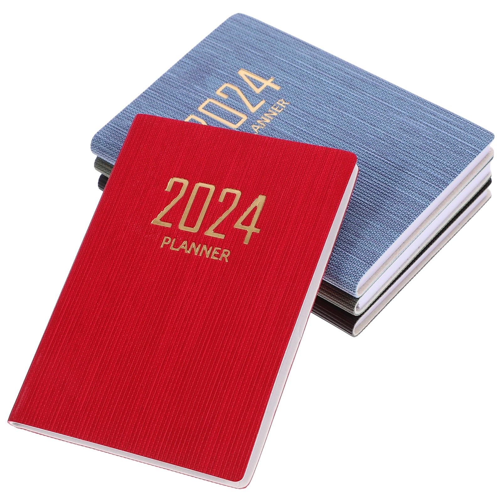 4pcs Pocket Notepad Planning Notebooks with Covers for Travel Journaling and Notes