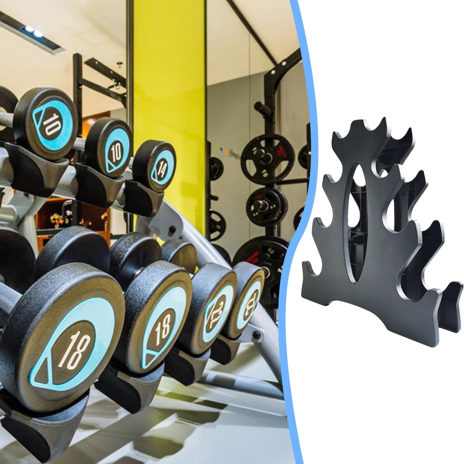 harayaa Dumbbell Rack Floor Bracket Professional Stable Space Saving Dumbbell Holder