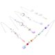 thumbnail image 4 of 5 uds colgante de cristal Suncatcher decorativo cristal Sun Catcher colgante prisma colgante Suncatcher, 4 of 5