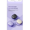 thumbnail image 2 of LAATIKUI Bluetooth headphones m108 ear clip Earbuds Wireless LED Display Waterproof headphones Purple, 2 of 14