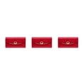 thumbnail image 1 of Minnieouse Cartera de cuero para mujer, reemplazo de gran capacidad, Color sólido, tarjetero Rectangular, carpeta de fotos, monedero para niñas, Type1 NO1, 1 of 5