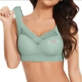 thumbnail image 4 of WCJM Up To 50% Off Bra Bikini Panties Nylon,Spandex Bra Green,Xxxl, 4 of 7