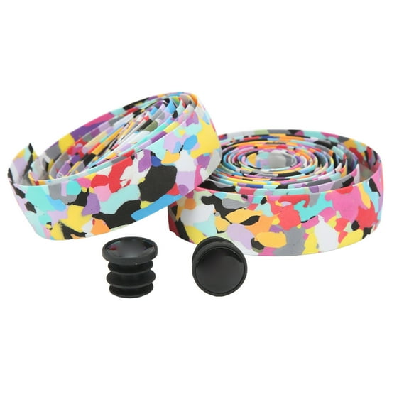 Anti Slip Road Bike Handlebar Tape Shock Absorbing Bicycle Bar Tape Wear Resistant Cycling Handle Wrap Cycling Accessories Camouflage