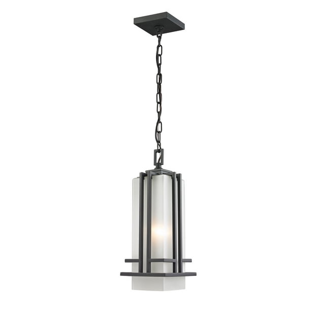 One Light Outdoor Chain Mount Ceiling Fixture