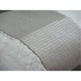 thumbnail image 3 of White King Shams, Metallic Beaded Sparkly Glitter King Pillow Shams, 20x36 inch (50x90 cm) Silk King Shams, Contemporary King Shams, Solid Color King Pillow - White Center, 3 of 4