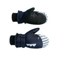 thumbnail image 4 of Manoplas Impermeable Cómodo Cerradura De Conexión Para Niños Muñecos De Nieve Al Aire Libre Azul Oscuro M Sunnimix Guantes de esquí de nieve, 4 of 8