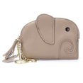 thumbnail image 1 of Sac à Pièces mini Éléphant en Cuir Véritable, 1 of 5