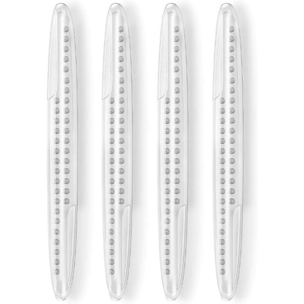 Tiras protectoras transparentes para puertas de coche, 4 unidades, antifricción y anticolisión.