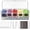 Clear (Includes 11 accessories), variant on Innovative Life Chilled Condiment Server Caddy with Lid,5 Removable Compartments Container,Ice Chilled Fruit Salad Condiment Tray for Bar, Serving and Dishes