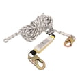 thumbnail image 1 of Fyydes Absorbeur de Chute, Corde Réglable Grand Application Polyester Haute Résistance Durable pour Rappel 50 Pieds, 1 of 8