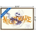 thumbnail image 3 of Disney Tim Burton's The Nightmare Before Christmas - See You In Your Nightmare Wall Poster, 22.375" x 34", Framed, 3 of 3