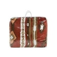 thumbnail image 3 of Home Soft Things Southwest faux fur blanket - Brick Red - 90x96'', 3 of 6