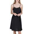 thumbnail image 6 of Women's 100% Silk Slip Chemise Nightgown with Hand Crocheted Neck, 6 of 9