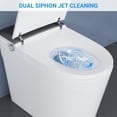thumbnail image 3 of Ourlova Smart Bidet Toilet with Auto Open Close Foot Sensor LED Display, 3 of 7