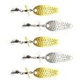 thumbnail image 3 of 5 moscas para pesca con mosca, ideales para viajes, para lubina, perca, pez luna. 5g Lentejuelas 55x12.7mm, 3 of 9