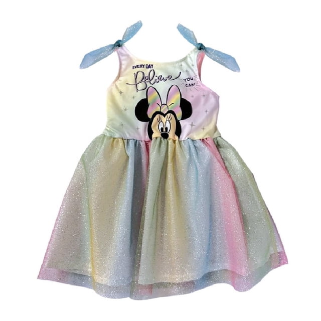 Vestido sublinado tirantes Disney Minnie Mouse