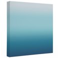 thumbnail image 2 of Ships Next Day Canvas Wall Art 8"x8",Navy Blue Ombre Wood Framed Canvas Print Painting,Teal White Gradient Modern Abstract Art Ready to Hang Small Picture Wall Decor for Home Bathroom Nursery Kitchen, 2 of 9