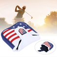 thumbnail image 3 of Golf Putter Magnetic Protection Covers Waterproof Headcover with Embroidery Pattern Accessorylarge size/14x12x3.5cm, 3 of 4