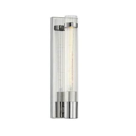 

Willmar 1-Light Wall Sconce in Polished Nickel