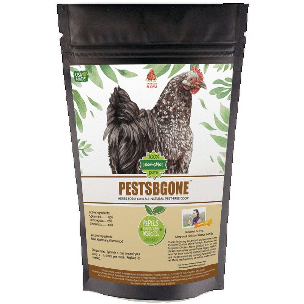 PestsBGone Backyard Chicken Coop Herbs (1.25 Pound): Keep Flies, Ants, Spiders, Mice, Rats Away Naturally