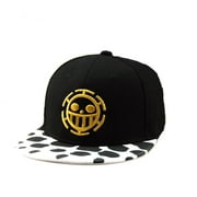 Trafalgar Law Skull Head Baseball Cap One Piece Hat Anime Face Logo Cosplay Gift