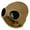 Khaki, variant on Eoperou Knitted Hat Glasses Decor Stretchy Soft Plush Lining Casual Ears Solid Color Autumn Winter Women Men Skull Beanie Cap Streetwear