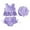 #01-Purple, variant on Kids Bathing Suits Girls Toddler Girls Swimsuit 3T, Girls Summer Swimwear Fashionable Lace Sleeveless Top And Bottom Cute Two Piece Outfit for Baby Toddler Girl Swimwear