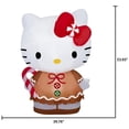 thumbnail image 2 of Vestido inflable de Hello Kitty con pan de jengibre Sanrio de 1,4 m de altura, 2 of 4
