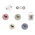 thumbnail image 1 of Cartes de Vœux, Lot de 25, Enveloppes Blanches, Cartes à Notes Vierges (Fêtes), 1 of 8
