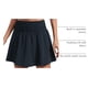 thumbnail image 4 of Falda CRZ YOGA de Cintura Alta y Fluida para Tenis con Shorts Azul Marino M, 4 of 5