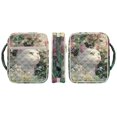 thumbnail image 2 of ZUXONGSY Cat Daisy Print Bible Cover for Women Quilted Bible Bag Large ChuZU Bag with Handle Christian Gift for Daily Use, 2 of 7