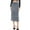 Grey, variant on KHONTS Women’s Sequin Velvet Skirt Elastic High Waist Sparkle Split Hem Night out Party Maxi Skirt Grey XL