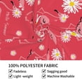 thumbnail image 5 of Balery Hello Summer Flamingo Pattern Tapestry 60x51 Inches - Large Wall Hanging Tapestry for Bedroom, Living Room, Dorm Decor - Artistic and Aesthetic Room Decor, 5 of 9