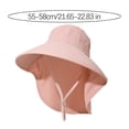 thumbnail image 4 of UPF 50+ Large Brim Sun Hat For Women Men Wide Brim Sun Protection Hat With Neck Flap For Beach Hiking Fishing Outdoor Travel, 4 of 10