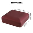 thumbnail image 2 of 1Pc Multiple Ring Box Jewelry Display Stand Ring Organizer Case Velvet Gift Box for Wedding Red, 2 of 7