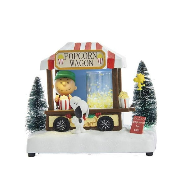Peanuts PN5191 7 in. Battery-Operated LED Musical Table