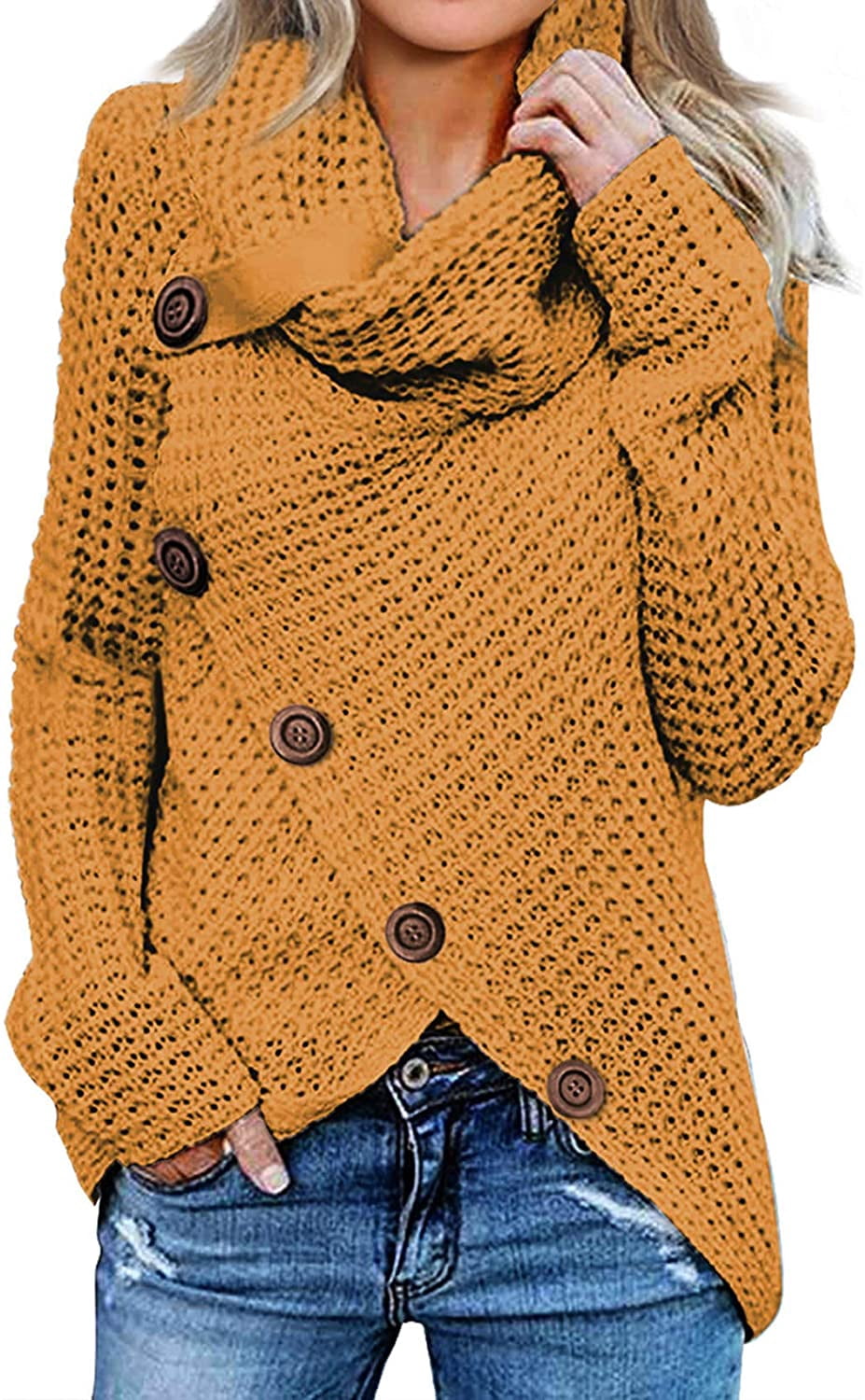 Women's Chunky Turtle Cowl Neck 