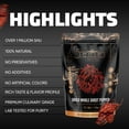 thumbnail image 4 of 5Senses Dried Whole Ghost Peppers | Bhut Jolokia, Chile Fantasma | Firestorm | Single Origin, 100% Natural, Non-GMO, Fairtrade, Vegan Spice, Whole Chili Pods (1.75oz/50g), 4 of 7