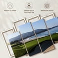 thumbnail image 6 of Elephant Stock Monterey Ca Golf Course Wall Art - Horizontal Multi Panel Canvas - Living Room Wall Decor - Sports Multi Panel - Blue And Green Decor - 84" x 54", 6 of 8