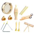 thumbnail image 2 of lionlar Instruments de Percussion Jouet Ensemble d'Instruments de Musique avec Sac de Rangement Créatif pour 8 Pcs 0,666 kg, 2 of 9