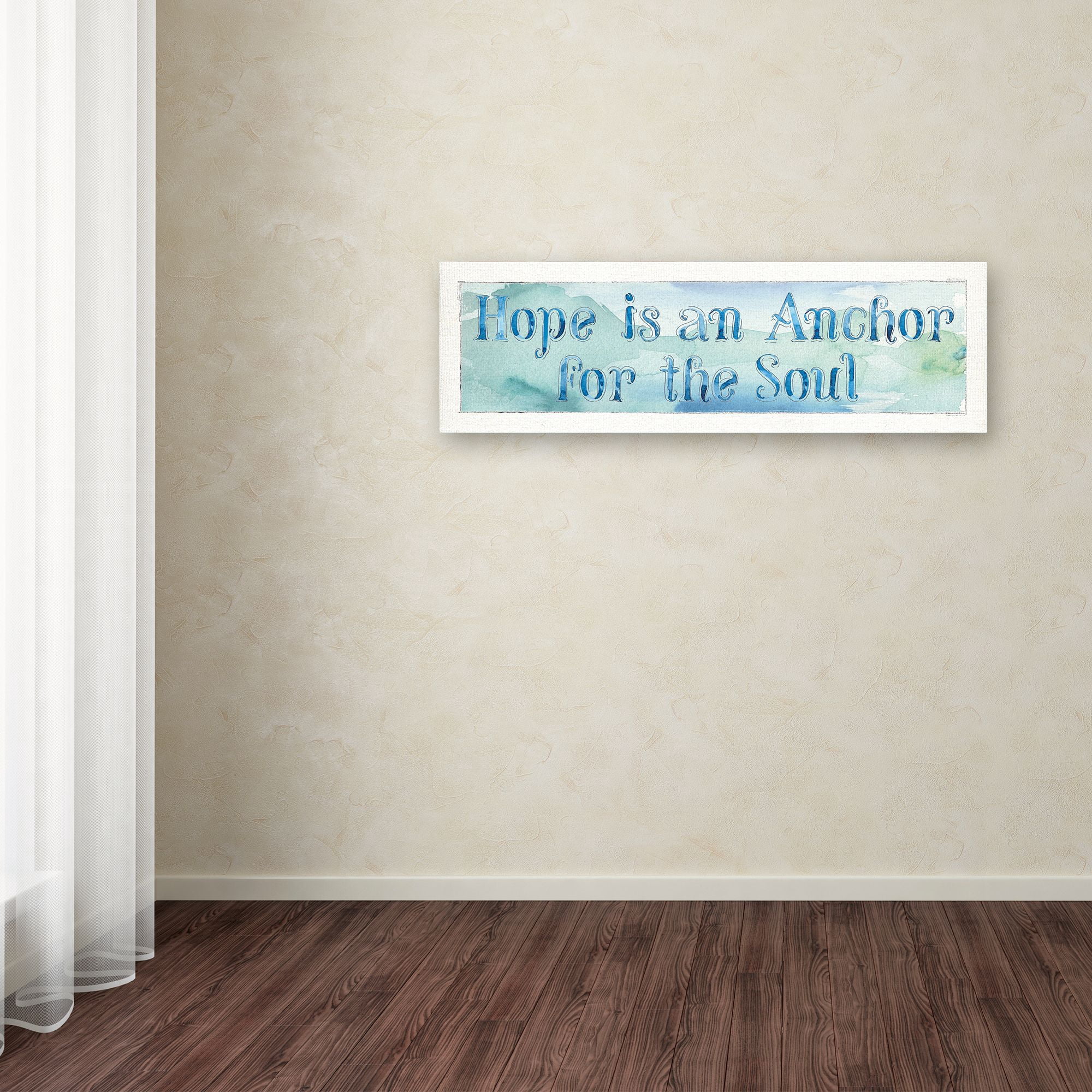 Trademark Fine Art 'Sea Life Sentiment II' Canvas Art by Lisa Audit