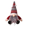 thumbnail image 1 of Christmas Gnome Ornaments, Tree Hanging Doll Decorations, Red, 1 of 3