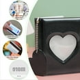 thumbnail image 2 of Kpop Photocard Holder Book - Mini Photo Album with Mirror-like Cover - Photocard Binder for Small Photos - 32 Pockets - Pink, 2 of 7