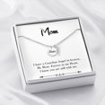 thumbnail image 1 of Collier Souvenir Maman pour Toujours dans Mon Coeur Collier Souvenir Mère Blanche, 1 of 7