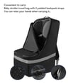 thumbnail image 3 of Bolsa de Asiento de Seguridad Infantil, Cierre Portátil Con Cremallera 2 Coreas para El El el Hombro Bolsa de Cochecito 600D Oxford Tela para Transporte de Vije, 3 of 7