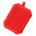 thumbnail image 4 of Coque en Silicone pour Écouteurs, Étui Anti-Choc en Silicone pour Écouteurs, Étui de Recharge Sans Fil pour Écouteurs, Remplacement pour AirPods 3, Rouge, 4 of 6