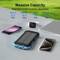 thumbnail image 4 of Cargador solar Power Bank Durecopow 49800 mAh para teléfono y reloj, 4 of 8