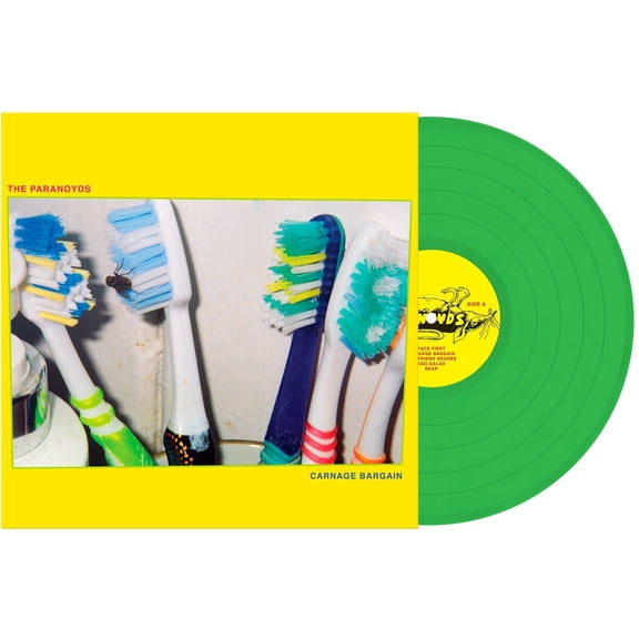 Paranoyds - Carnage Bargain - Neon Green - Rock - Vinyl