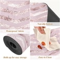thumbnail image 6 of FREEAMG Seamless Pattern Marble Rose Gold Long Trivet Table Runner Non-Slip Heat Resistant Table Protector Waterproof Easy to Clean Hot Pads Pot Holders Table Mats, 6 of 7