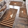 thumbnail image 2 of 3 Piece Floral Kitchen Floor Mat, Kitchen Rugs Sets with Runner Farmhouse Rugs and Mats Non Skid Washable Runner Rug for Kitchen Office Sink Laundry, 2 of 12